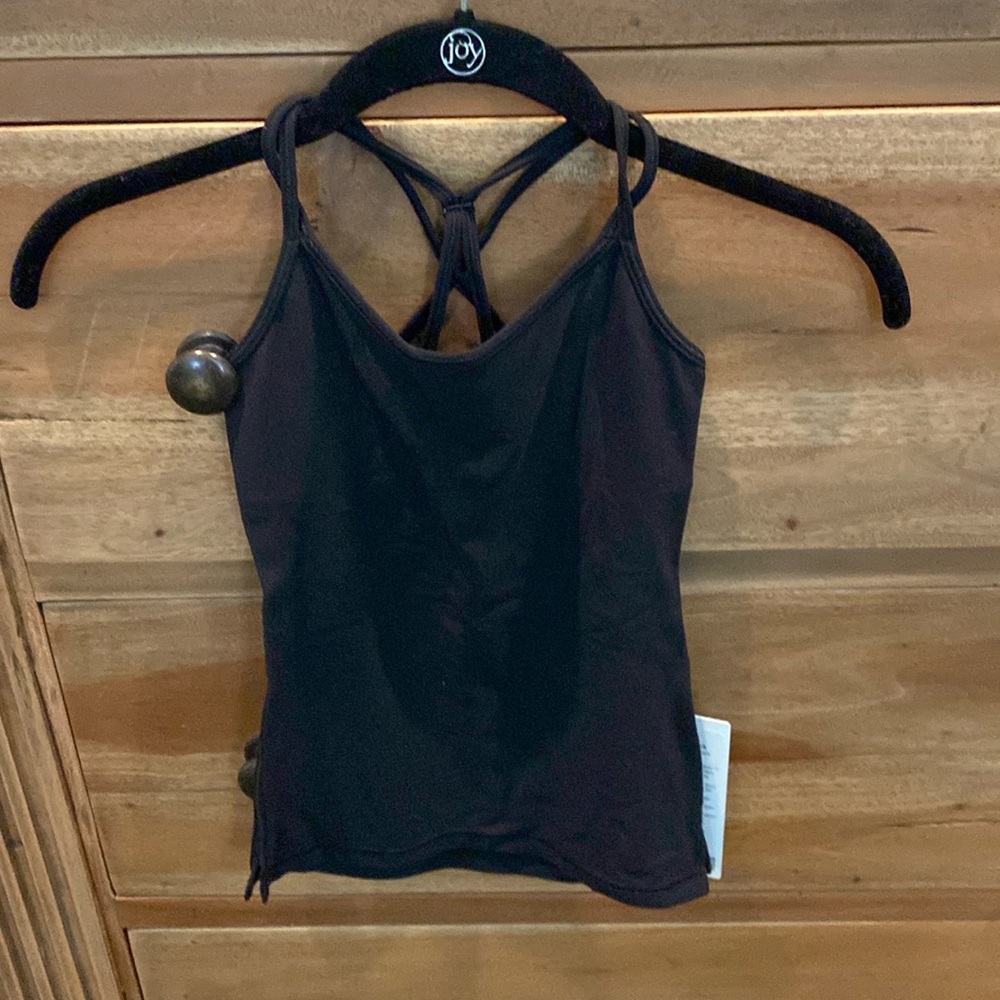 Girls new black tank.  Ivivva by Lululemon